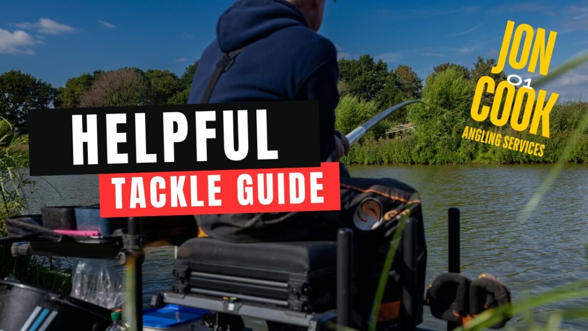 Jon Cook Angling Services | Helpful Tackle Guide
