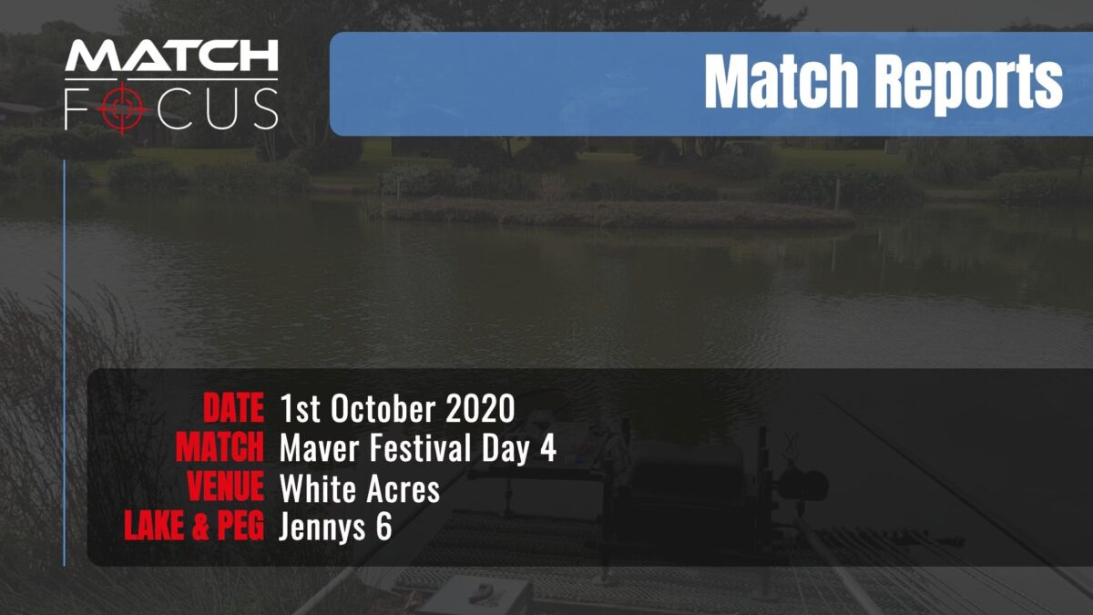Maver Festival Day 4 – 1st October 2020 Match Report
