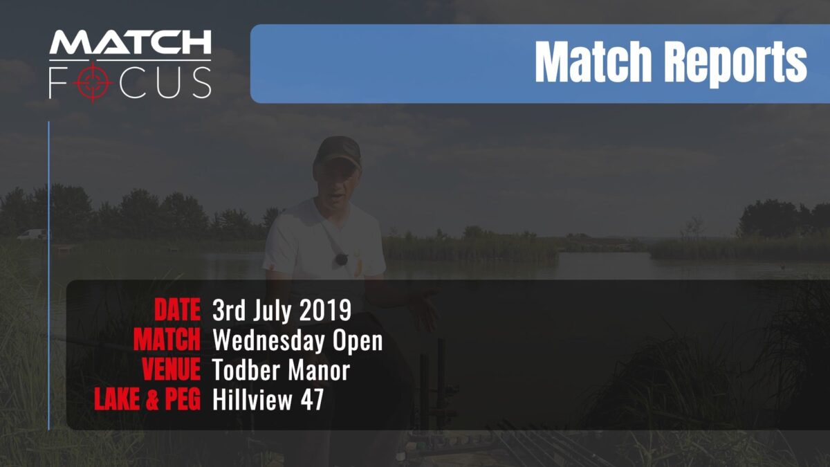 Wednesday Open – 3rd July 2019 Match Report