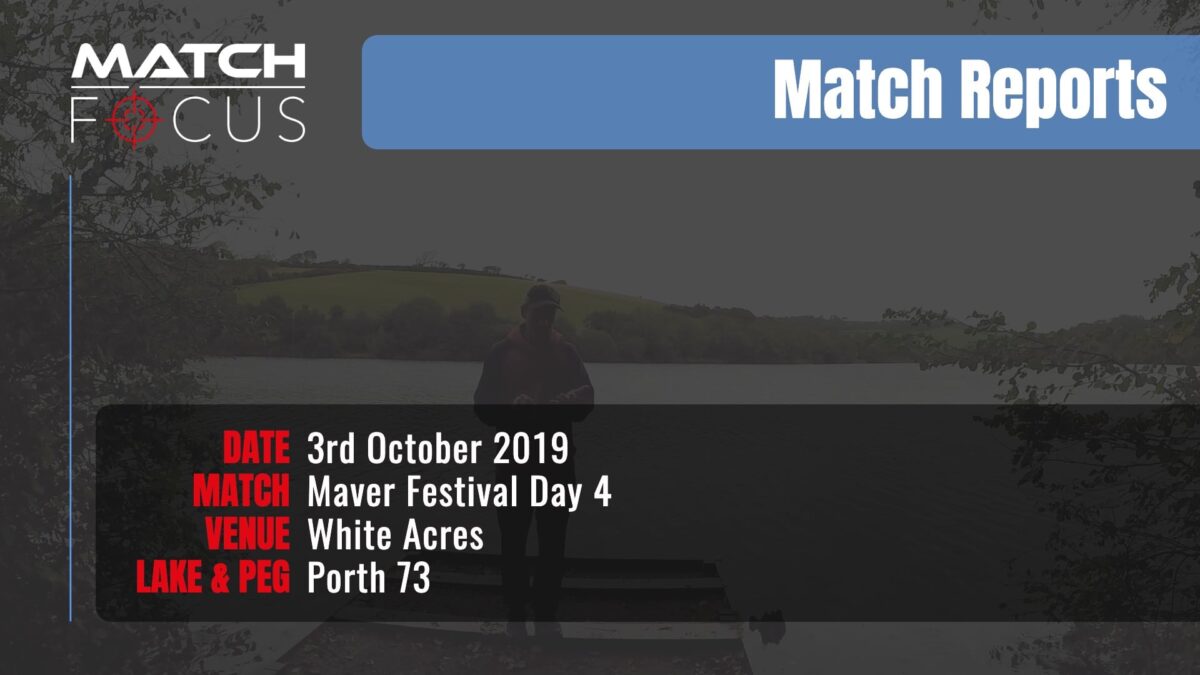 Maver Festival Day 4 – 3rd October 2019 Match Report