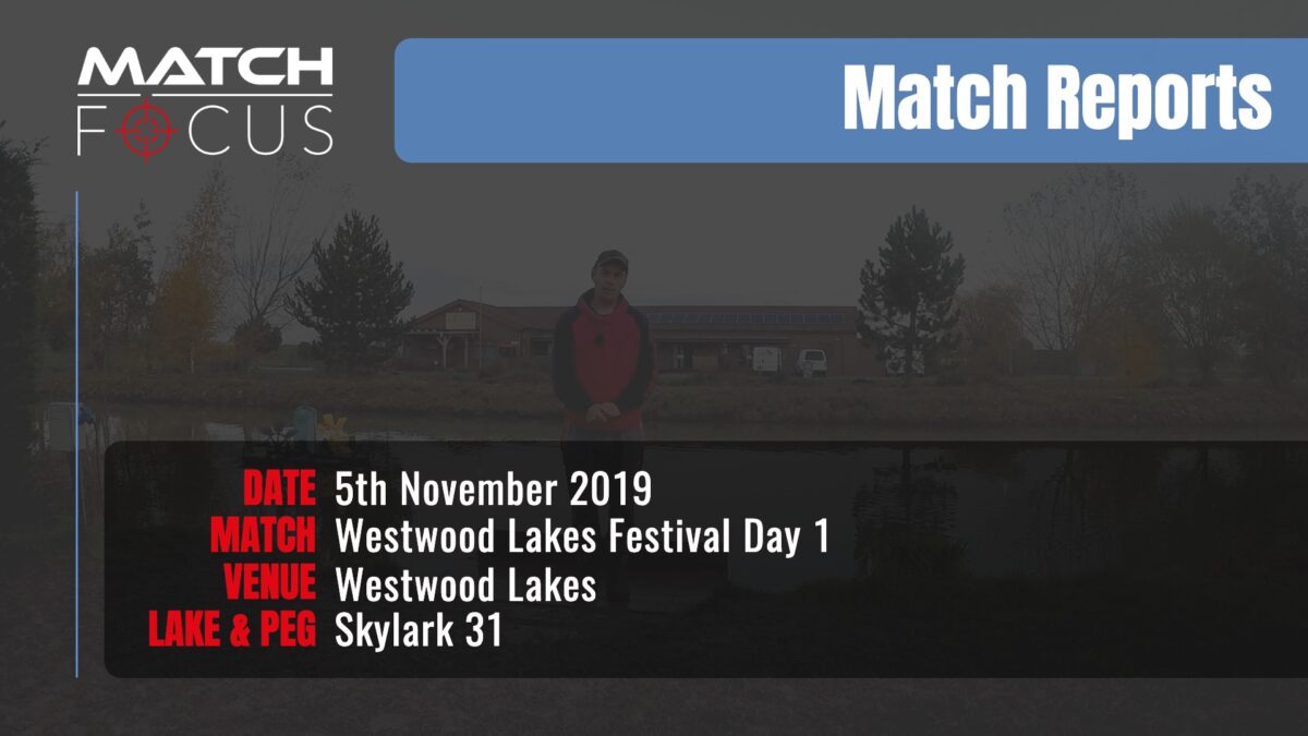 Westwood Festival Day 1 – 5th November 2019 Match Report