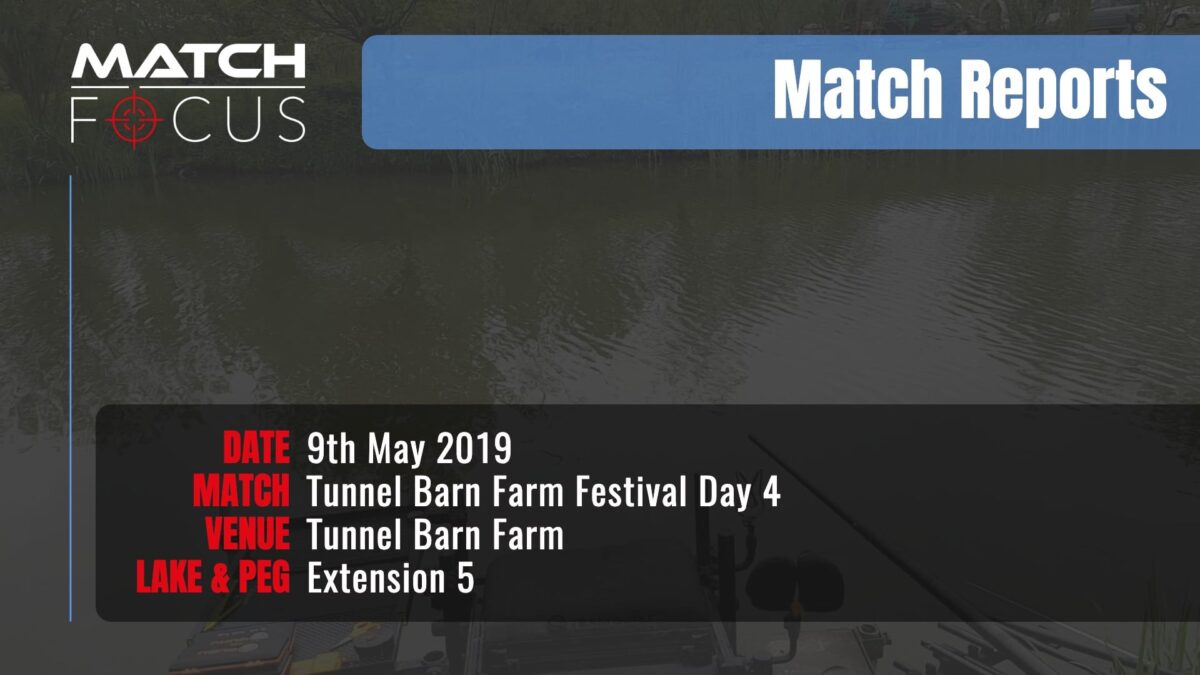 Tunnel Festival Day 4 – 9th May 2019 Match Report