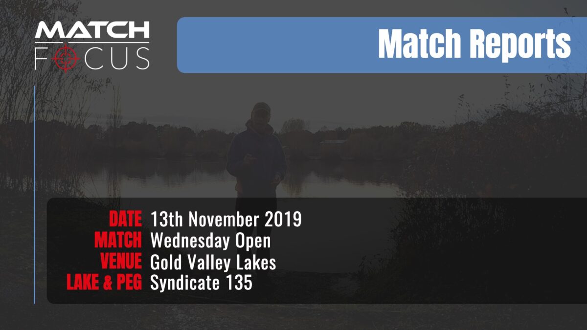 Wednesday Open – 13th November 2019 Match Report