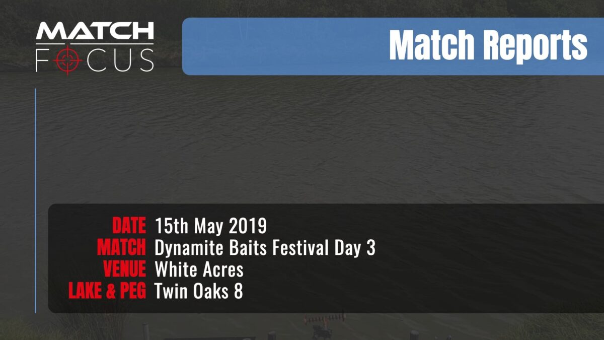 Dynamite Festival Day 3 – 15th May 2019 Match Report