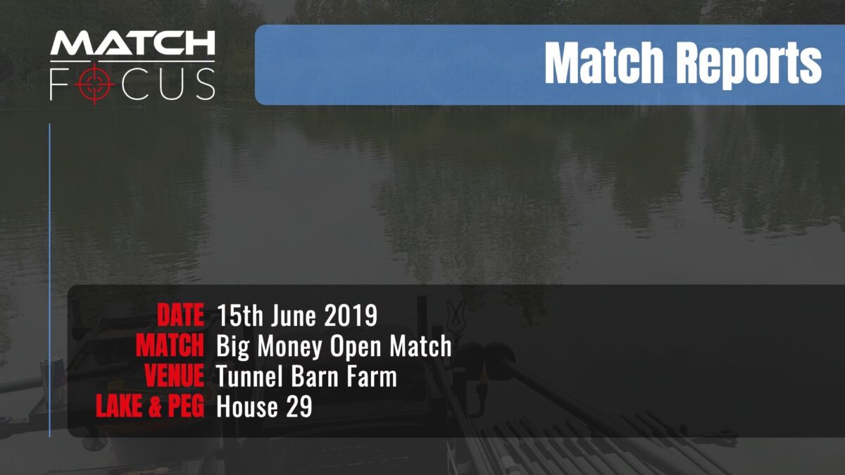 Big Money Open – 15th June 2019 Match Report