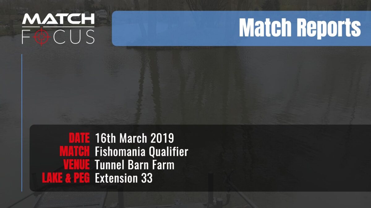 Fishomania Qualifier – 16th March 2019 Match Report