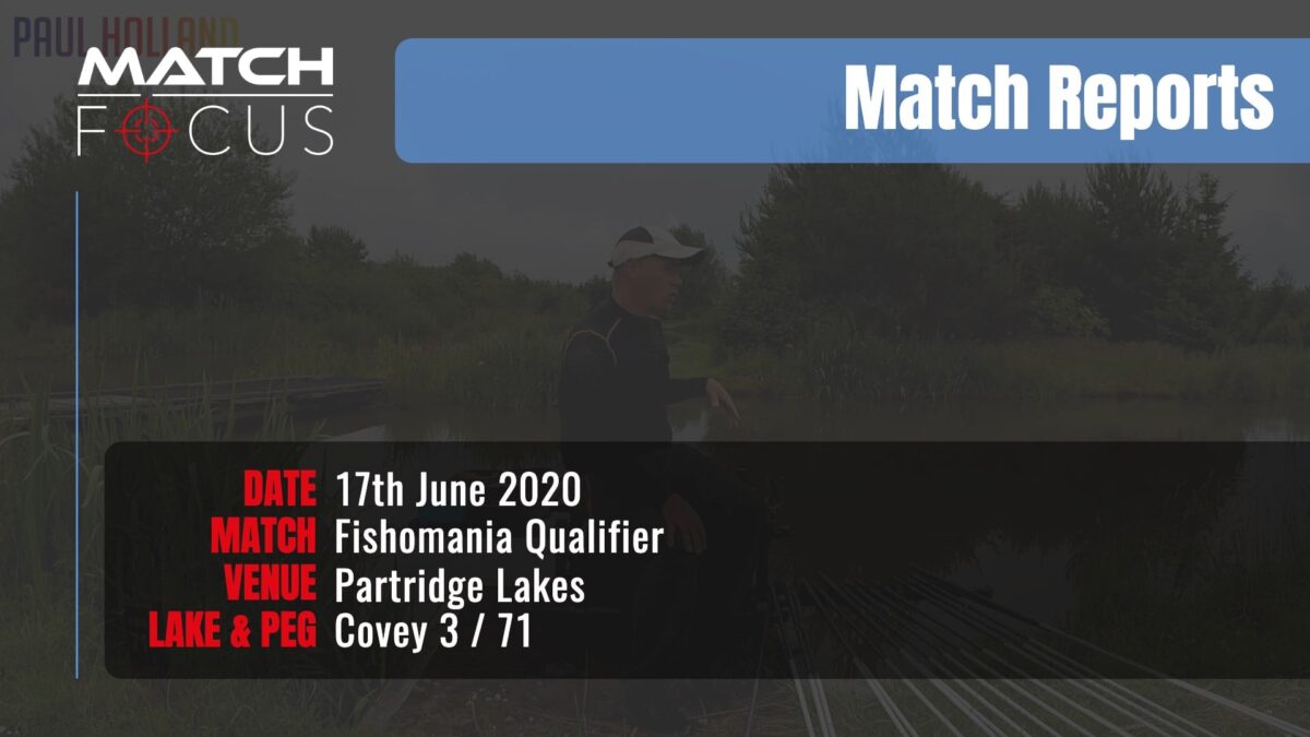 Fishomania Qualifier – 17th June 2020 Match Report