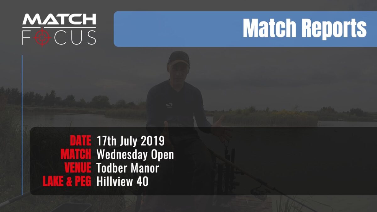 Wednesday Open – 17th July 2019 Match Report