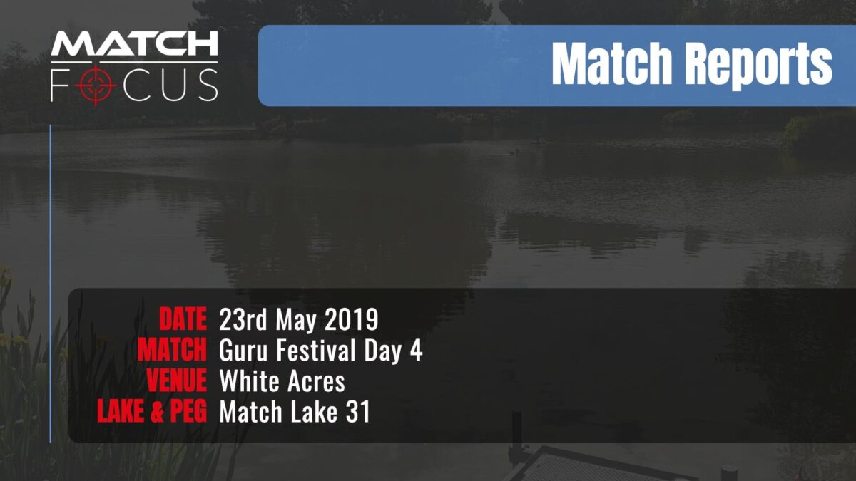 Guru Festival Day 4 – 23rd May 2019 Match Report