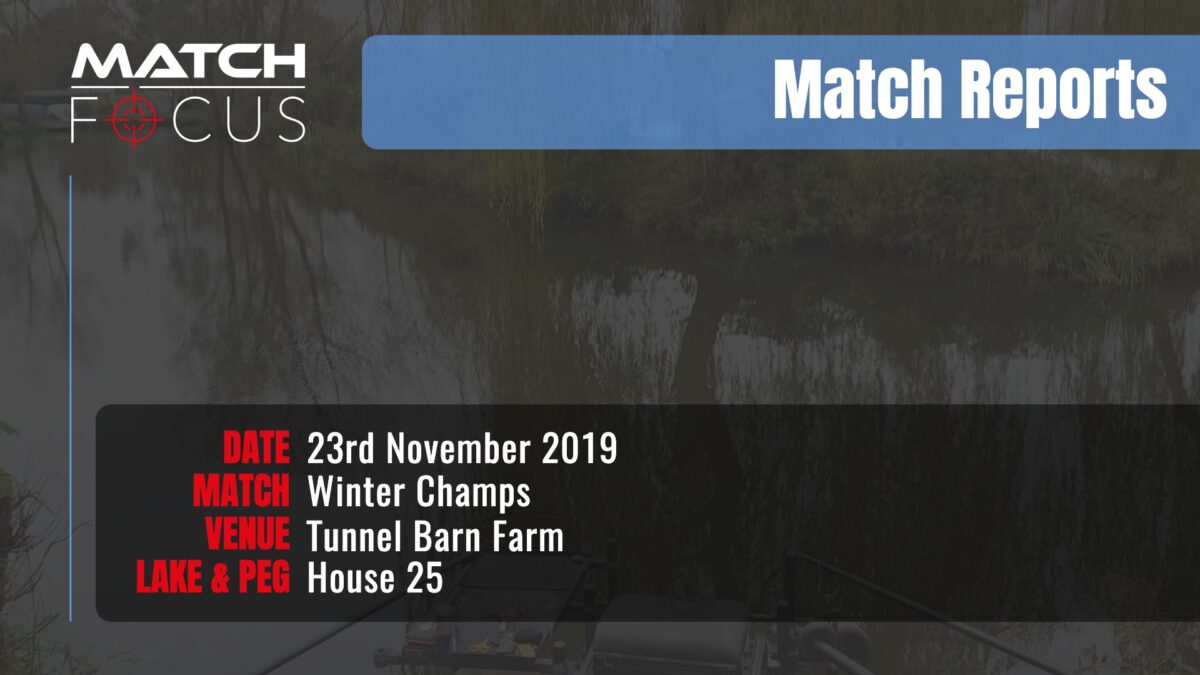 Catch More Media Winter League  – 23rd November 2019 Match Report