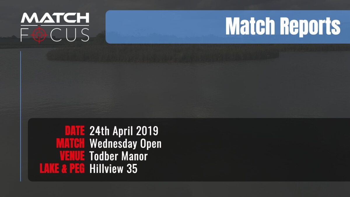 Wednesday Open  –  24th April 2019 Match Report