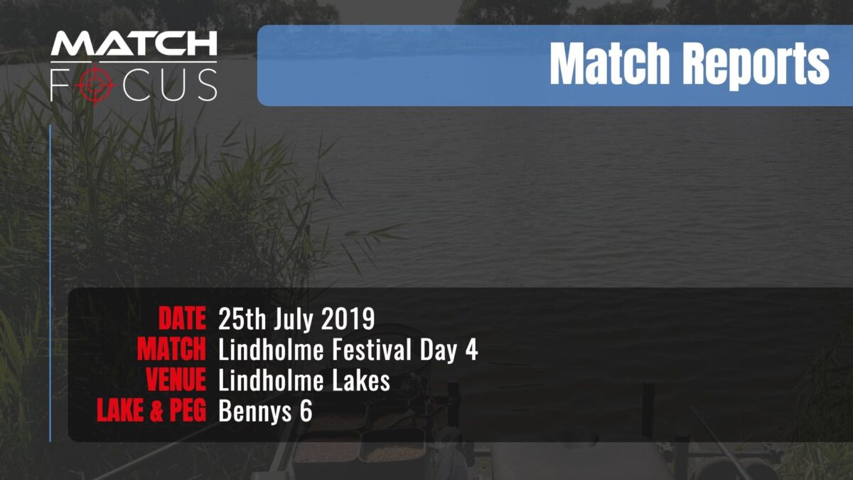 Lindholme Festival Day 4 – 25th July 2019 Match Report