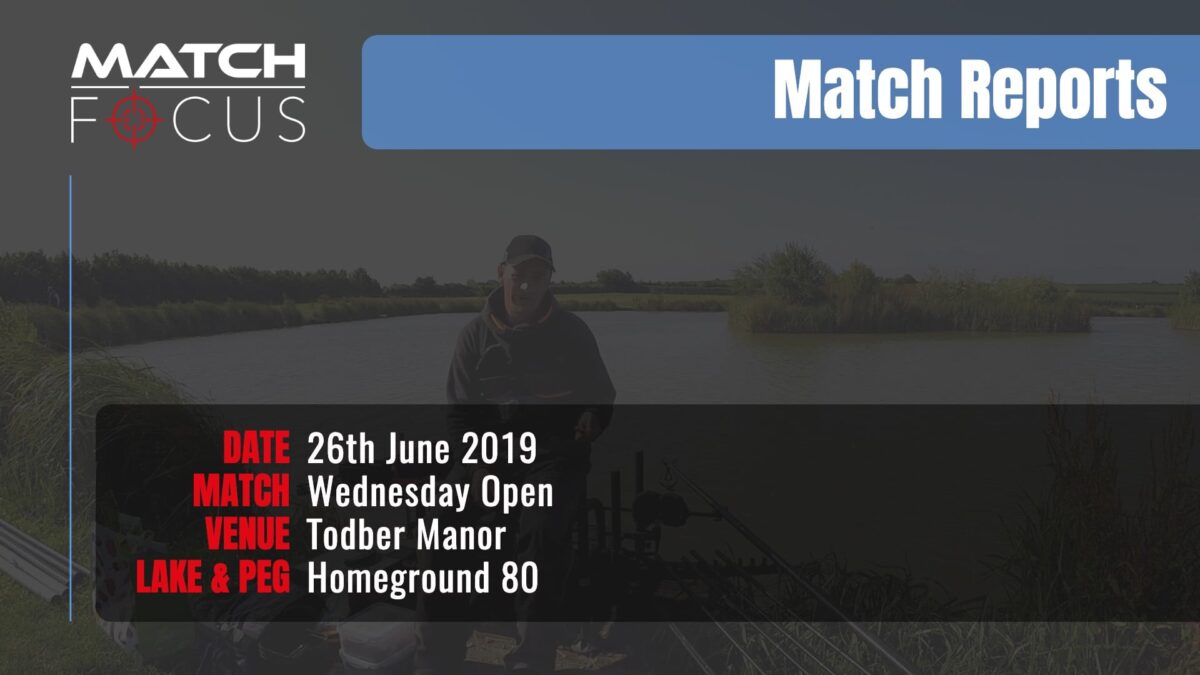 Wednesday Open – 26th June 2019 Match Report