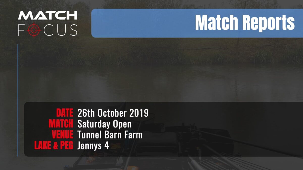 Saturday Open – 26th October 2019 Match Report