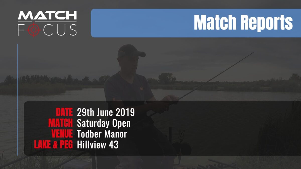 Saturday Open – 29th June 2019 Match Report