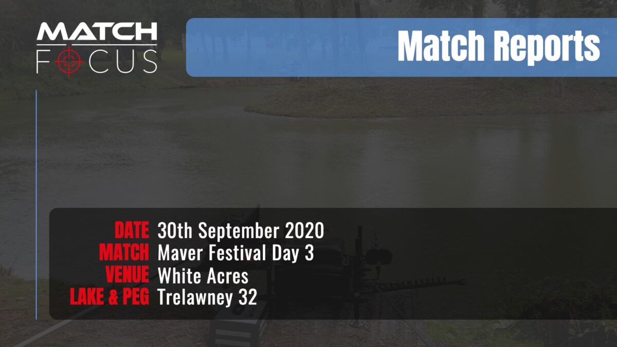 Maver Festival Day 3 – 30th September 2020 Match Report