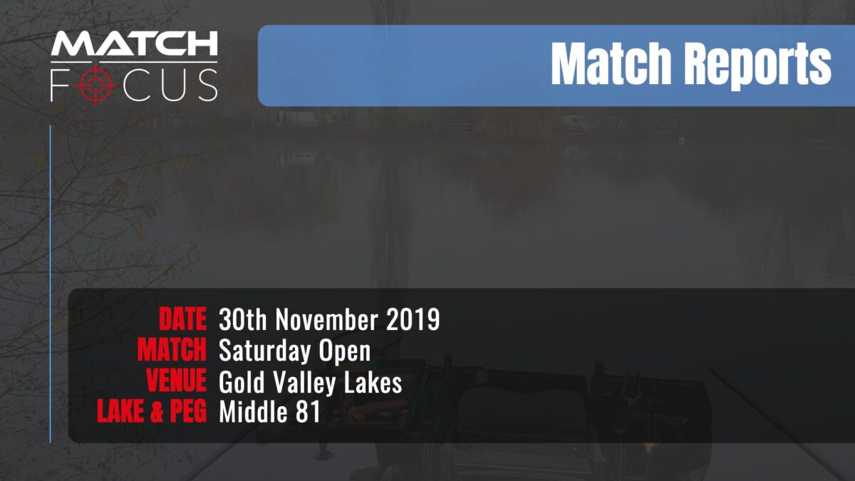 Saturday Open – 30th November 2019 Match Report