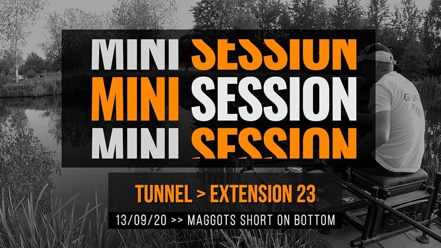 Tunnel Extension 23 – Maggots on the bottom