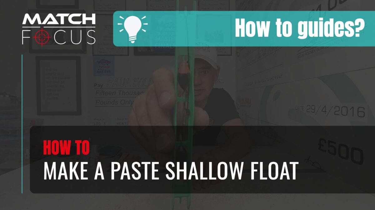 Make a paste shallow float – How to Guides