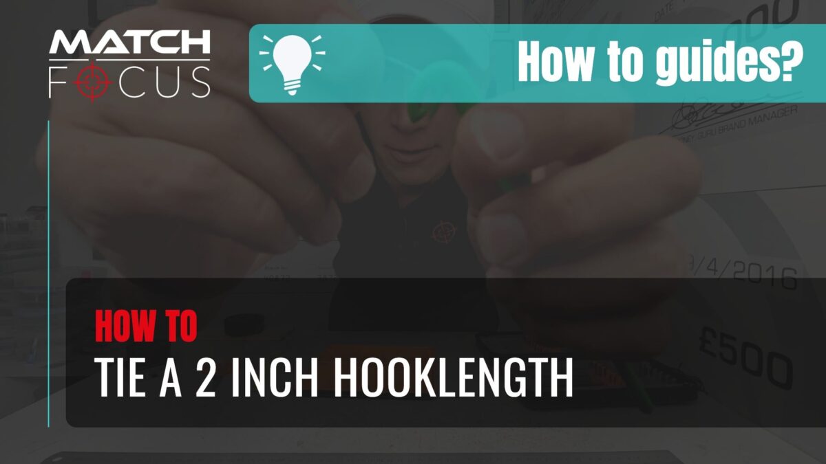 Tie a two inch hooklength – How to Guides