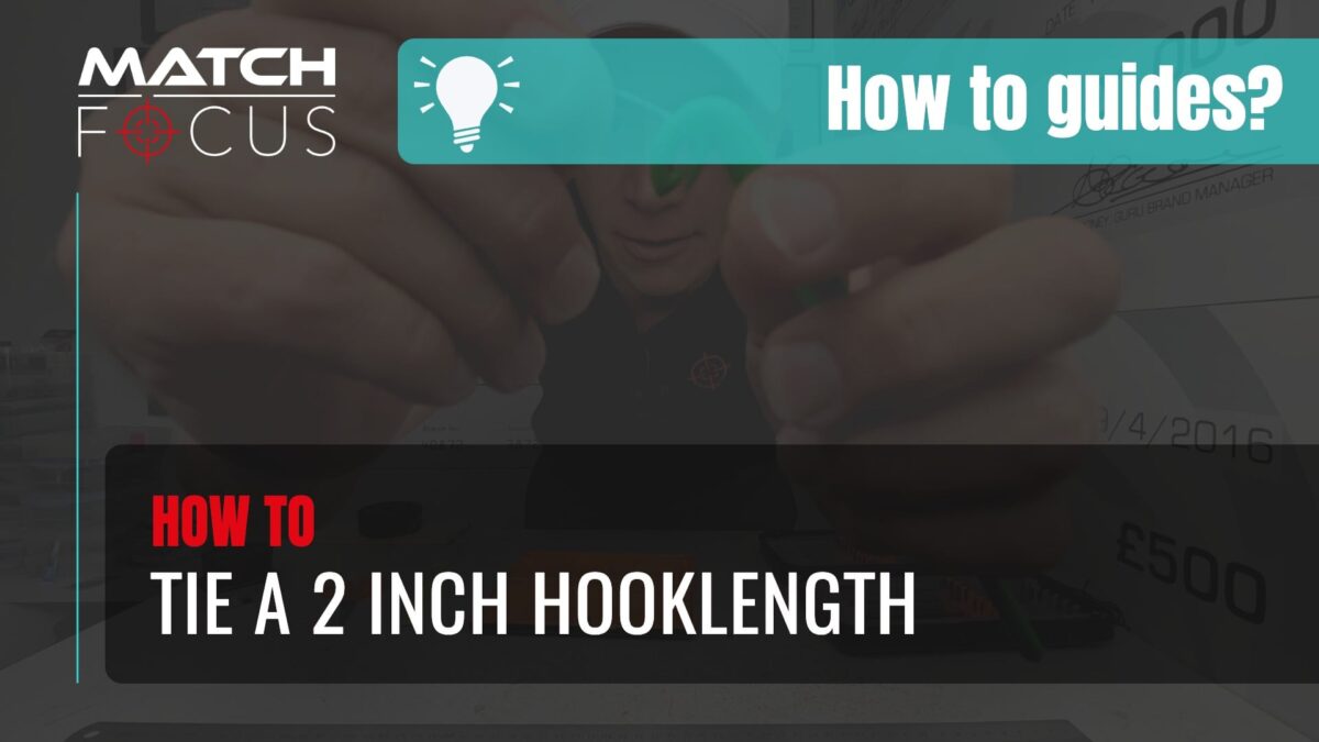 Tie a two inch hooklength – How to Guides