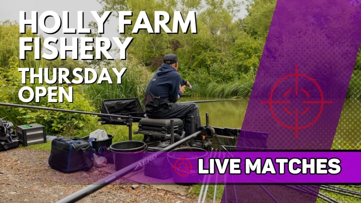Live Match – Holly Farm Fishery 17th July 2025