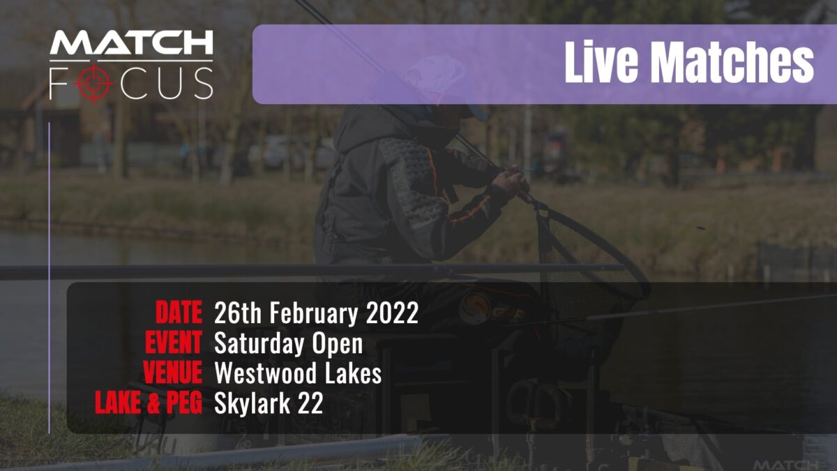 Live Match – Westwood Lakes 26th February 2022