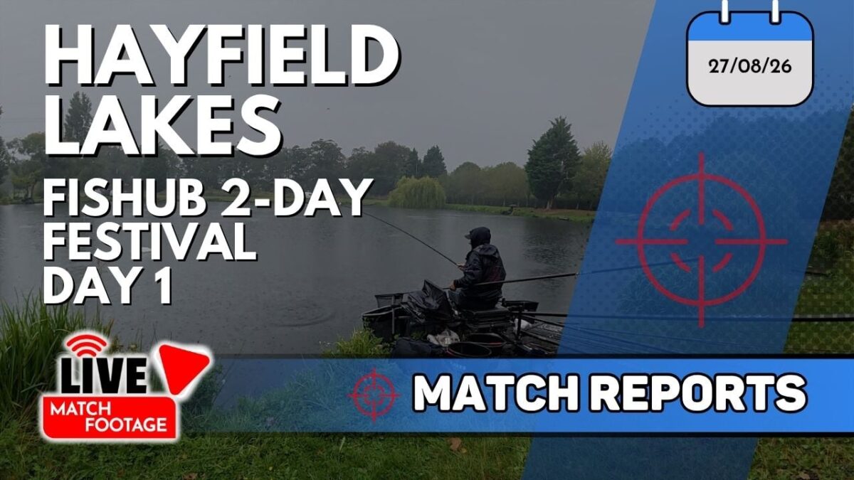 Fishub 2 Day Festival | 27th August 2026 | Hayfield Lakes | Match Reports