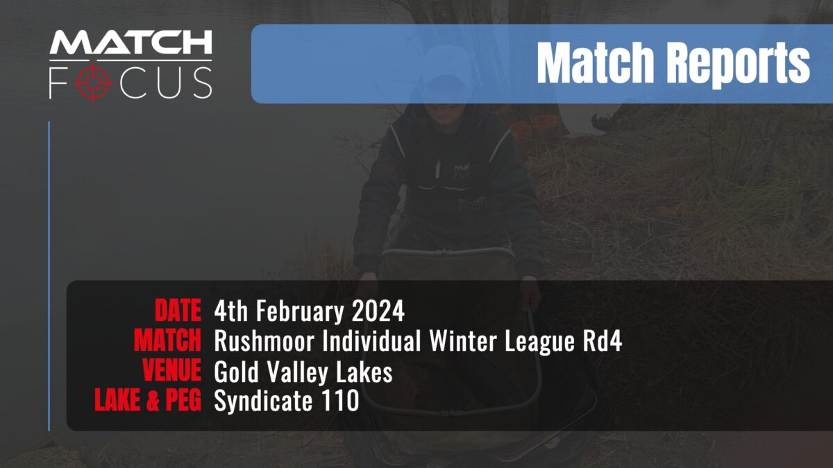 Rushmoor Winter League Rd4 – 4th February 2024 Match Report