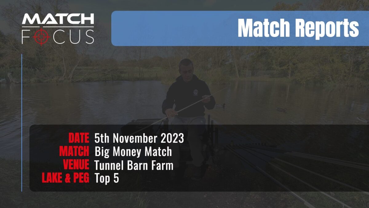 Big Money Match – 5th November 2023 Match Report