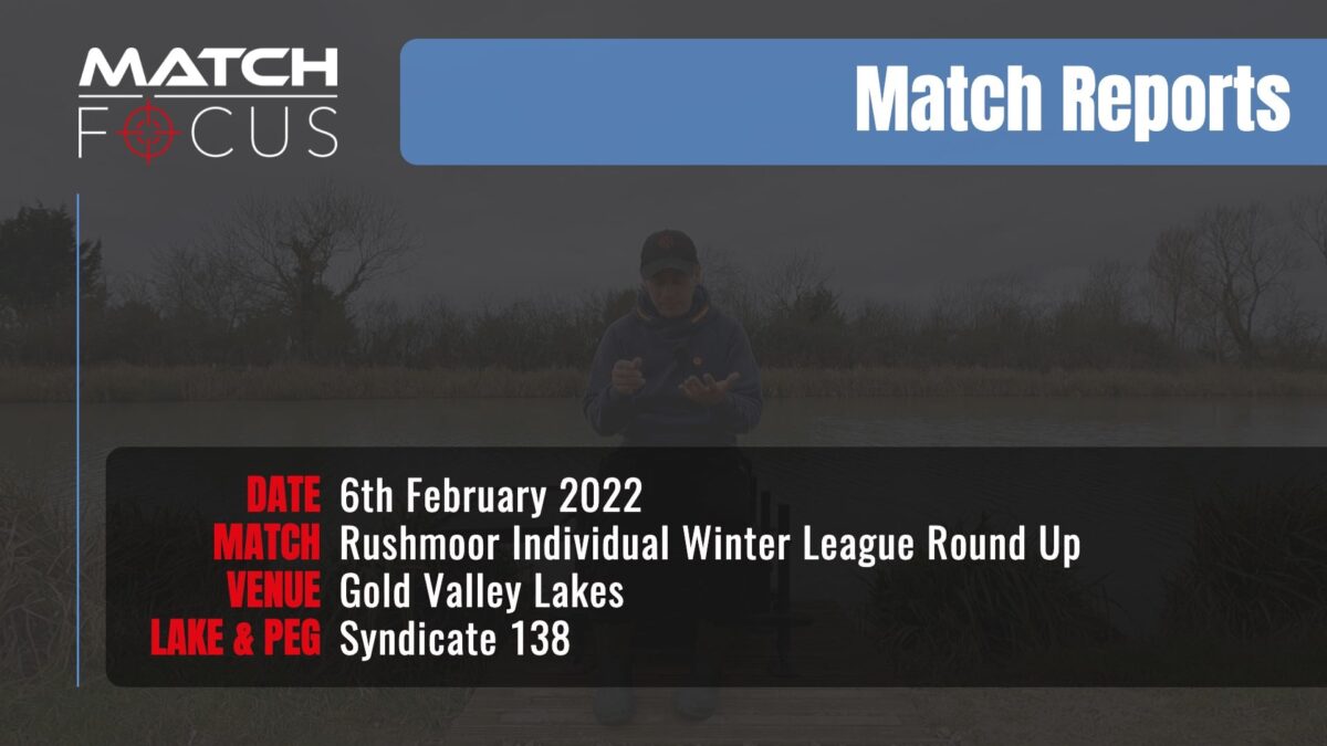 Rushmoor Individual Winter League – 6th February 2022 Match Report