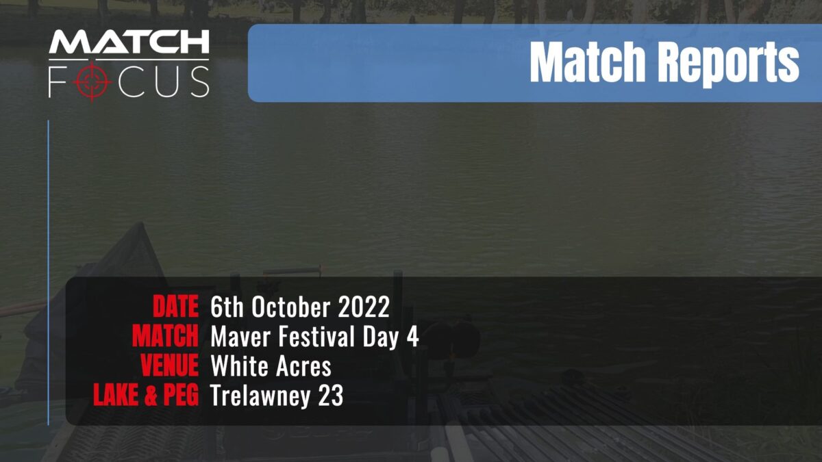 Maver Festival Day 4 – 6th October 2022 Match Report