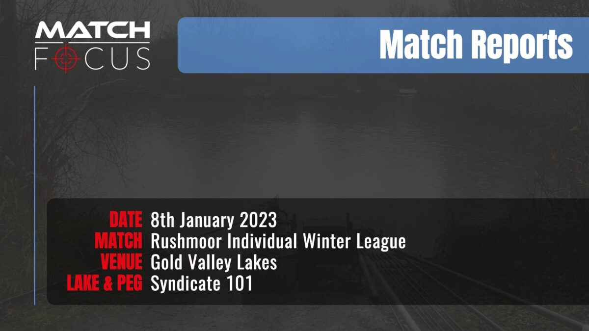 Rushmoor Individual Winter League – 8th January 2023 Match Report