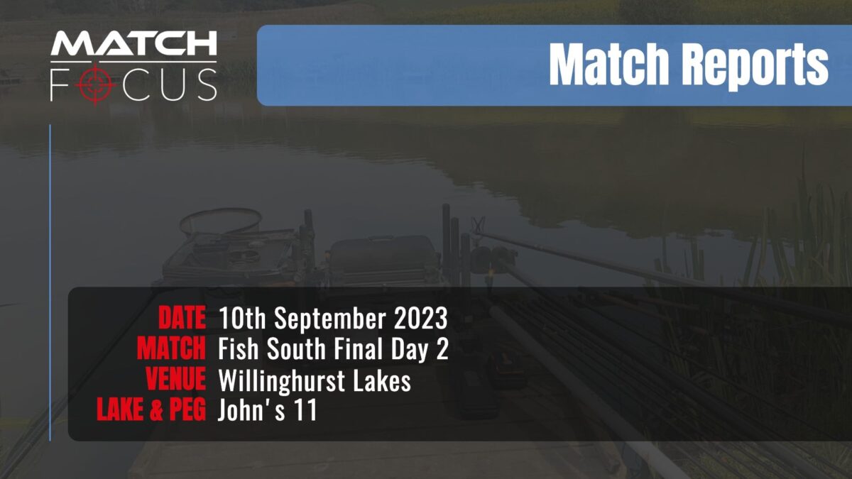 Fish South Final Day 2 – 10th September 2023 Match Report