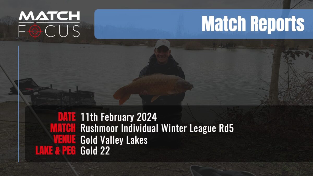 Rushmoor Winter League | 11th February 2024 | Gold Valley Lakes | Match Reports