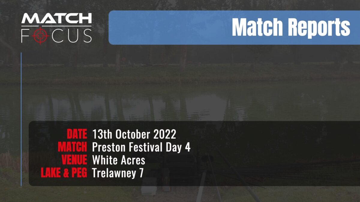Preston Festival Day 4 – 13th October 2022 Match Report
