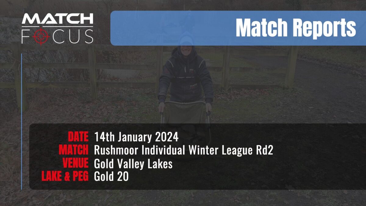 Rushmoor Winter League Rd2 – 14th January 2024 Match Report