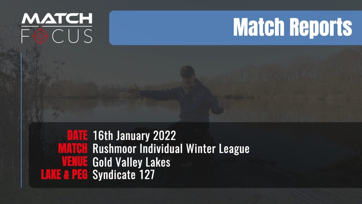 Rushmoor Individual Winter League – 16th January 2022 Match Report
