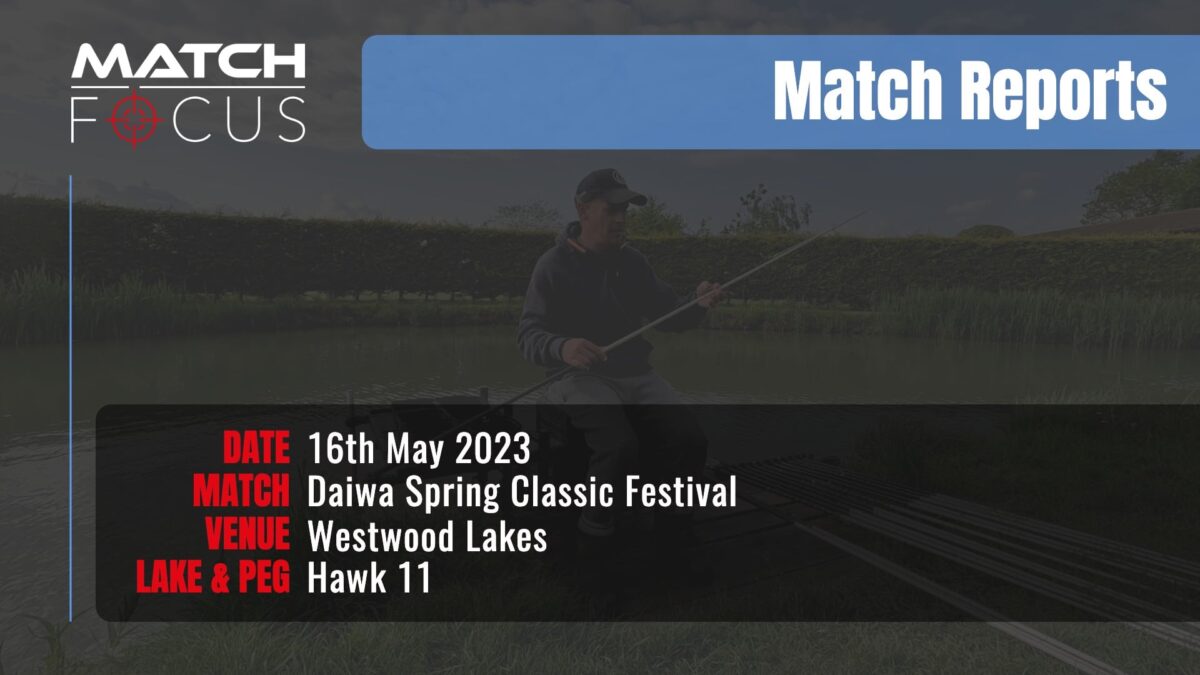 Daiwa Spring Classic Festival – 16th May 2023 Match Report