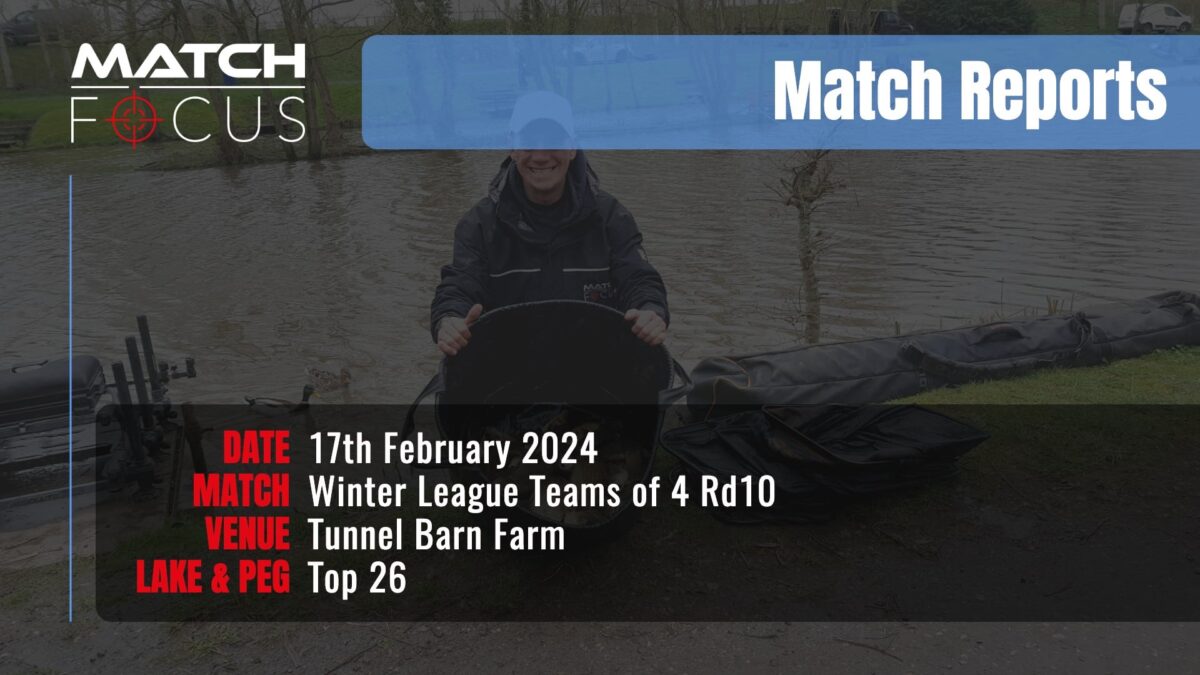Teams Of 4 Winter League | 17th February 2024 | Tunnel Barn Farm | Match Reports