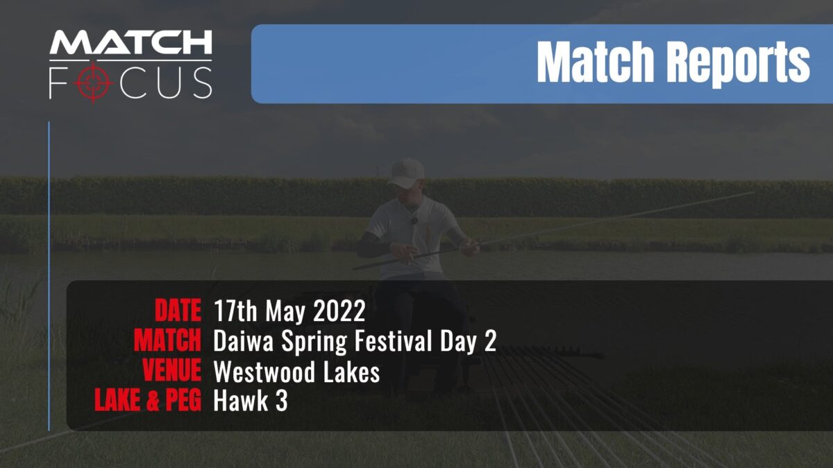 Daiwa Spring Festival Day 2 – 17th May 2022 Match Report