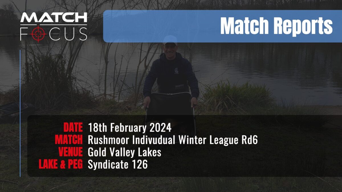 Rushmoor Winter League | 18th February 2024 | Gold Valley Lakes | Match Reports