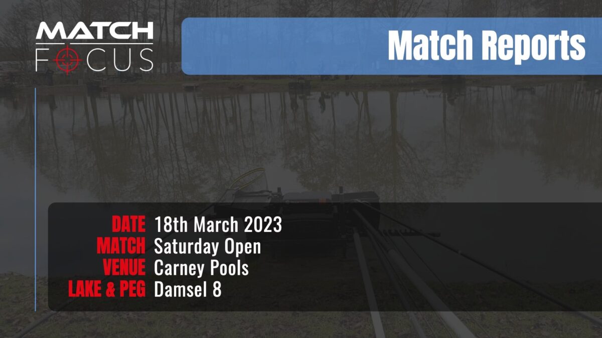 Saturday Open – 18th March 2023 Match Report