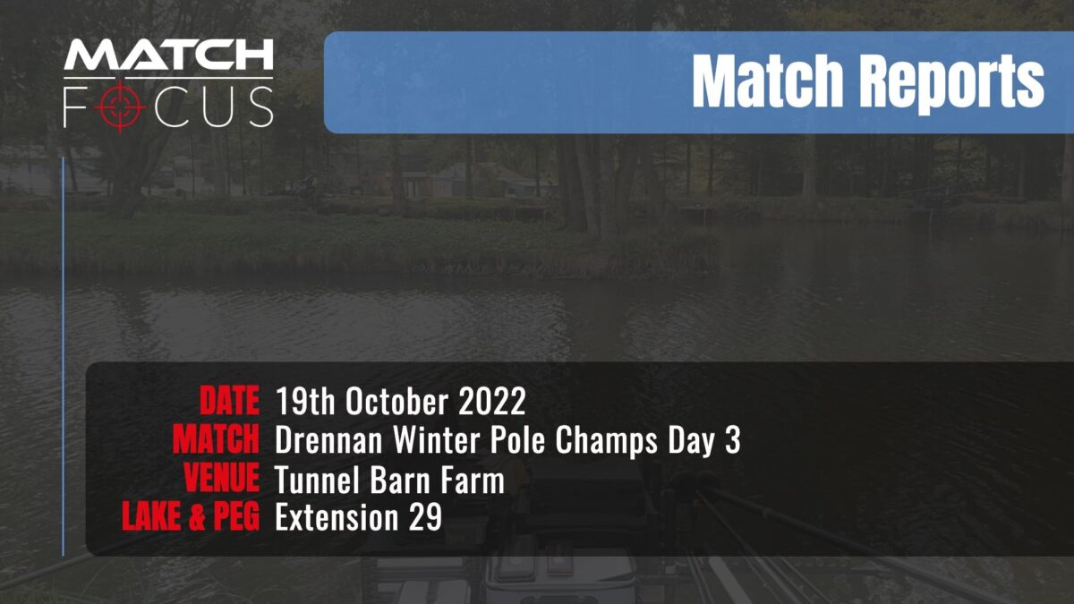 Drennan Winter Champs Day 3 – 19th October 2022 Match Report