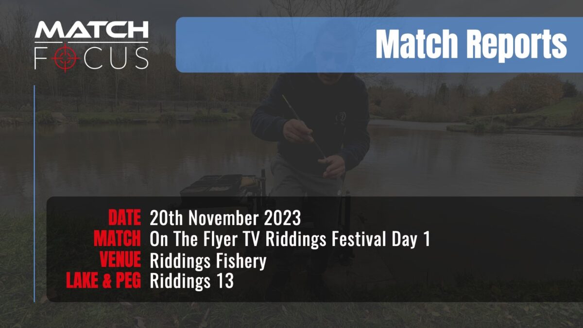 Riddings Festival Day 1 – 20th November 2023 Match Report