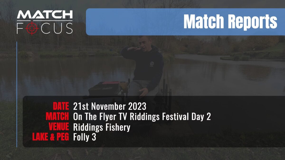 Riddings Festival Day 2 – 21st November 2023 Match Report