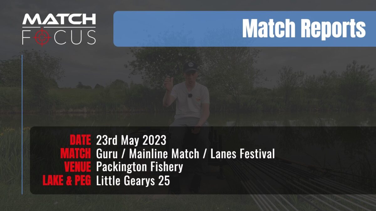 Guru / Mainline Match / Lanes Festival – 23rd May 2023 Match Report