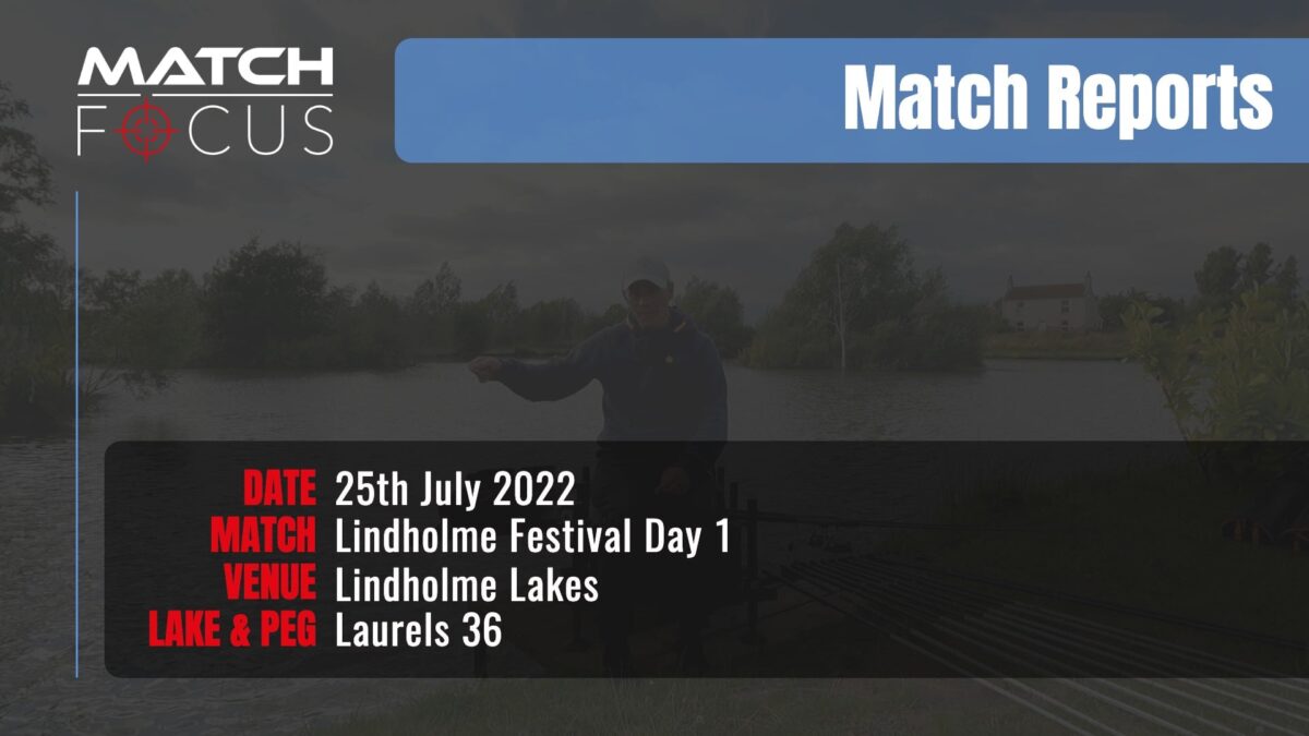 Lindholme Lakes Festival Day 1 – 25th July 2022 Match Report