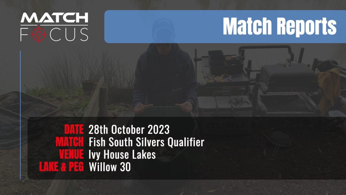 Fish South Silvers Qualifier – 28th October 2023 Match Report