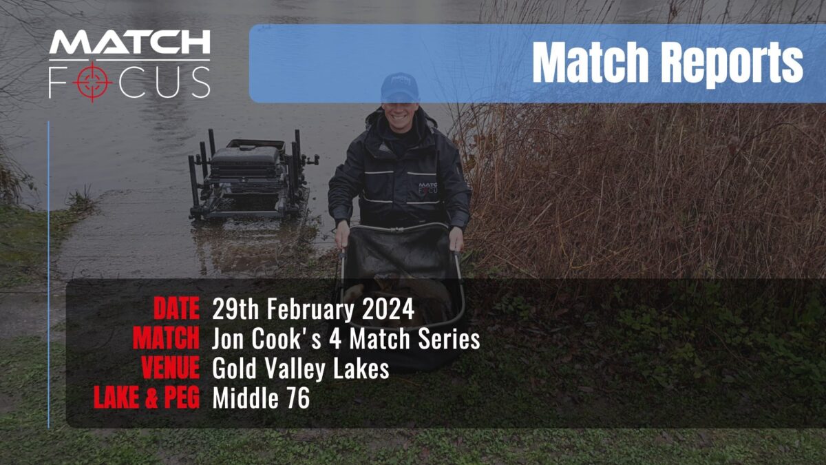 Jon Cook’s 4 Match Series – 29th February 2024 Match Report